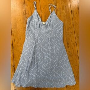 La Hearts Blue Floral Dress sz Small